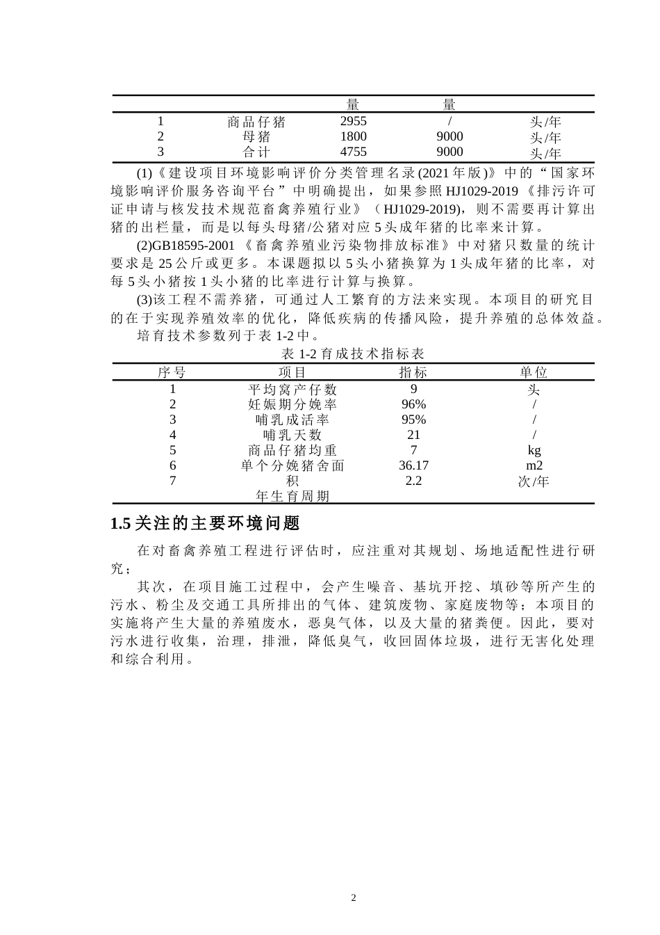 24年原文带查重率-字数环境工程-某生猪养殖项目环境影响评价-9.03-0-22807-约32712字符.docx_第7页