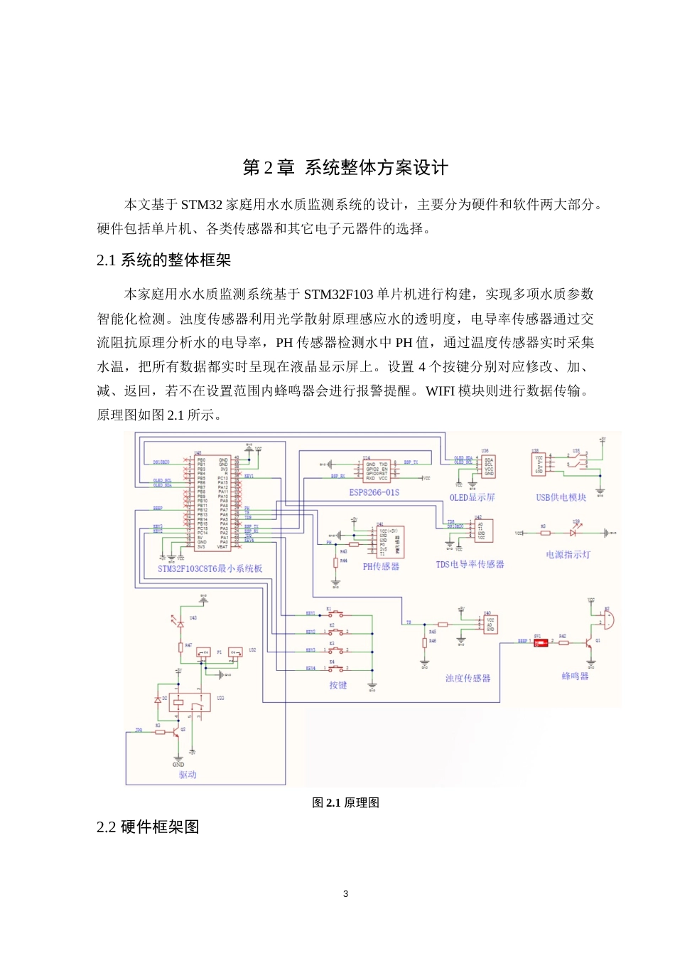 25年WP电子信息工程- 基于STM32的家庭用水水质监测系统设计终稿 过AI率-约10519字符.doc_第7页