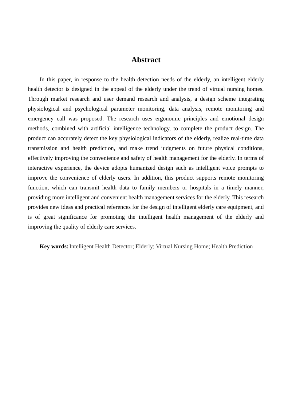 25年WP本科产品设计 智能老年人健康检测仪设计》外文题目DesignofIntelligentHealth定稿-约11550字符.doc_第2页