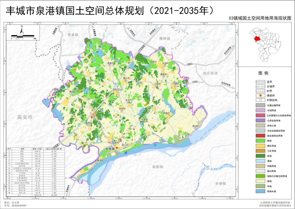 25年WP本科城乡规划 丰城市泉港镇国土空间规划定稿 过AI率-约5719字符.pdf_第5页
