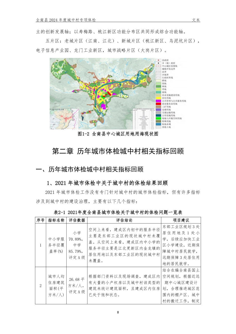 25年WP本科城乡规划 江西省赣州市全南县2024年城中村专项体检定稿 过AI率-约86219字符.pdf_第10页