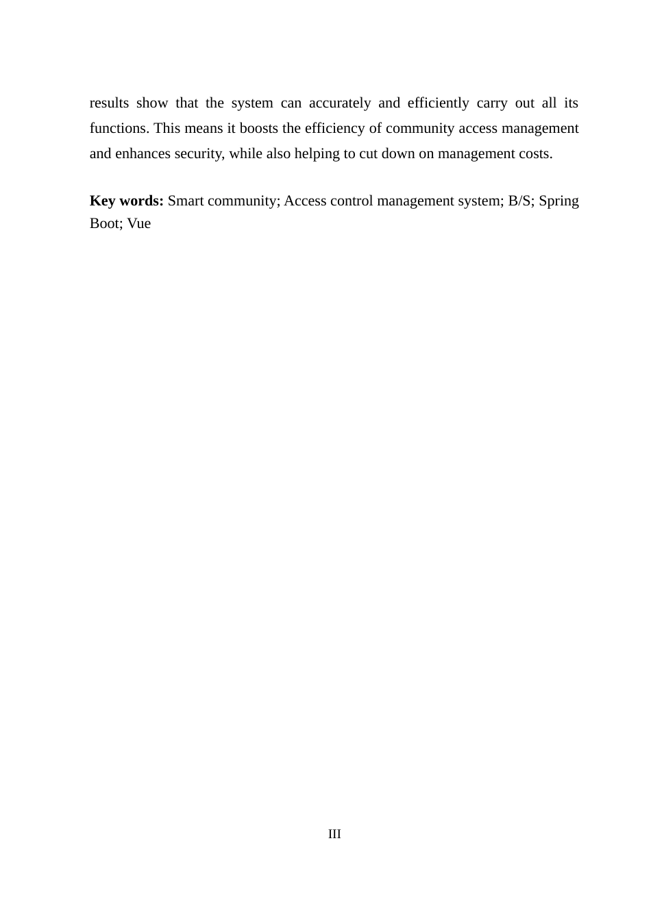 25年WP本科计算机科学-基于Vue和SpringBoot的智慧社区门禁管理系统定稿 过AI率-约25512字符.doc_第3页