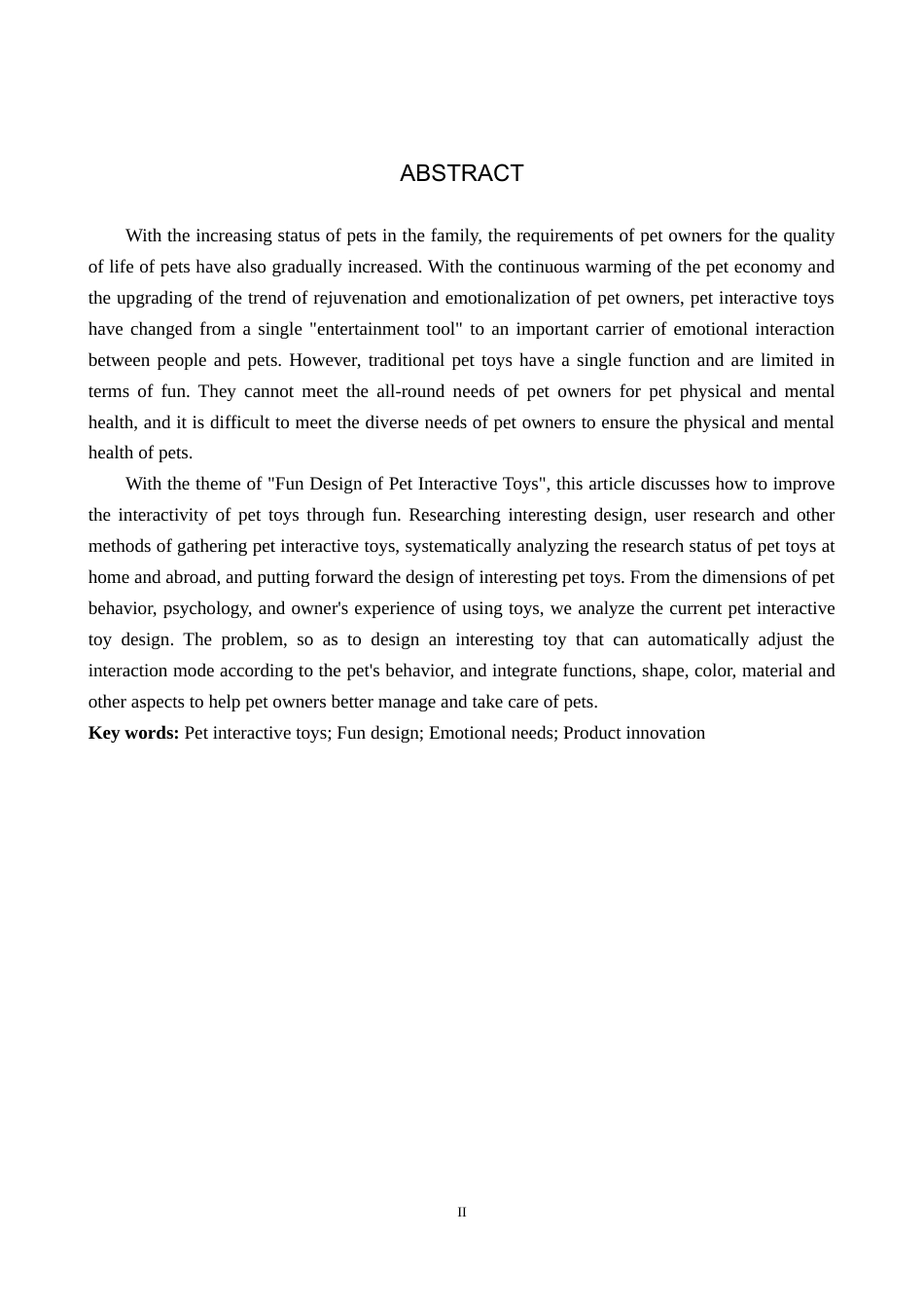 25年WP产品设计家电-宠物互动玩具的趣味化设计定稿 过AI率.doc_第2页