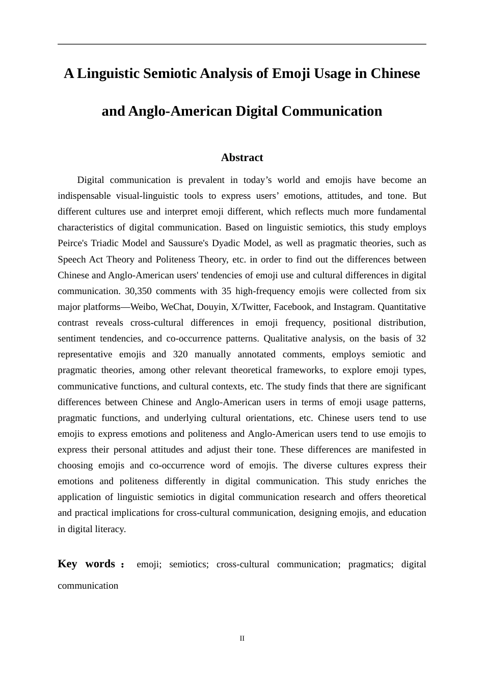 25年WP稿过AI率英语 表情符号在中西方数字交流中的语言符号学分析37.17-0.84.docx_第4页