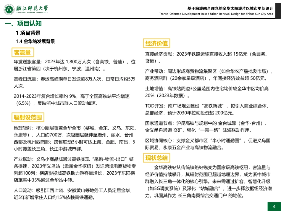 25年WP过AI城乡规划 基于站城融合理念的金华太阳城片区城市更新设计_论文答辩稿-约10667字符.pdf_第7页