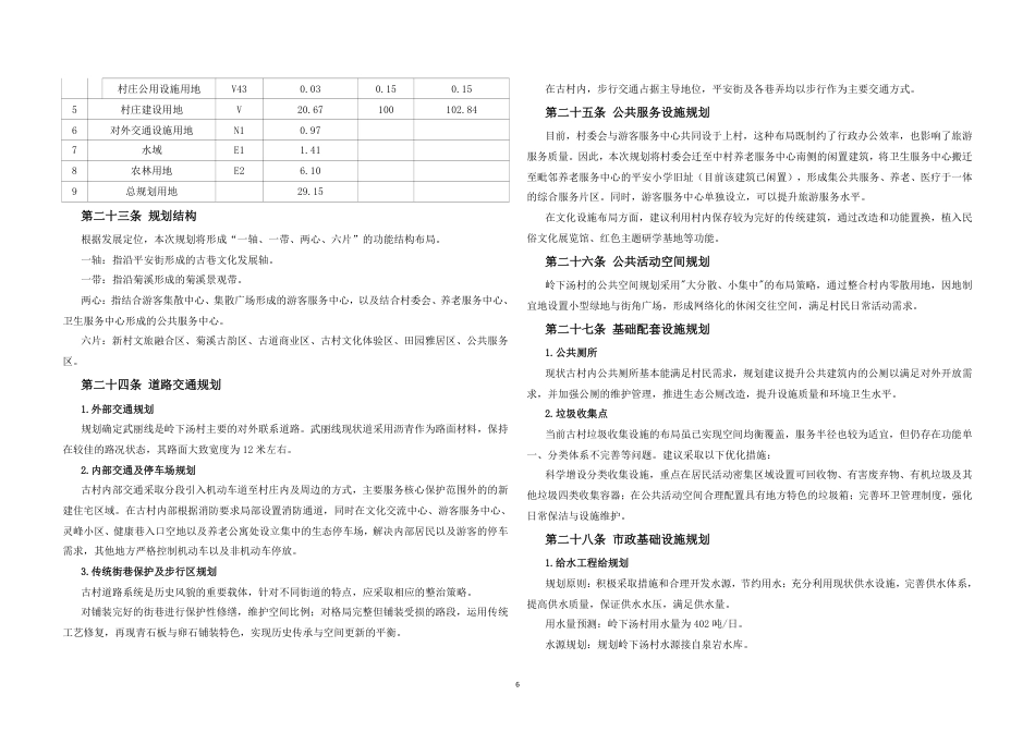 25年WP过AI城乡规划 金华市武义县大田乡岭下汤村传统村落保护发展规划_论文答辩稿-约46890字符.pdf_第9页