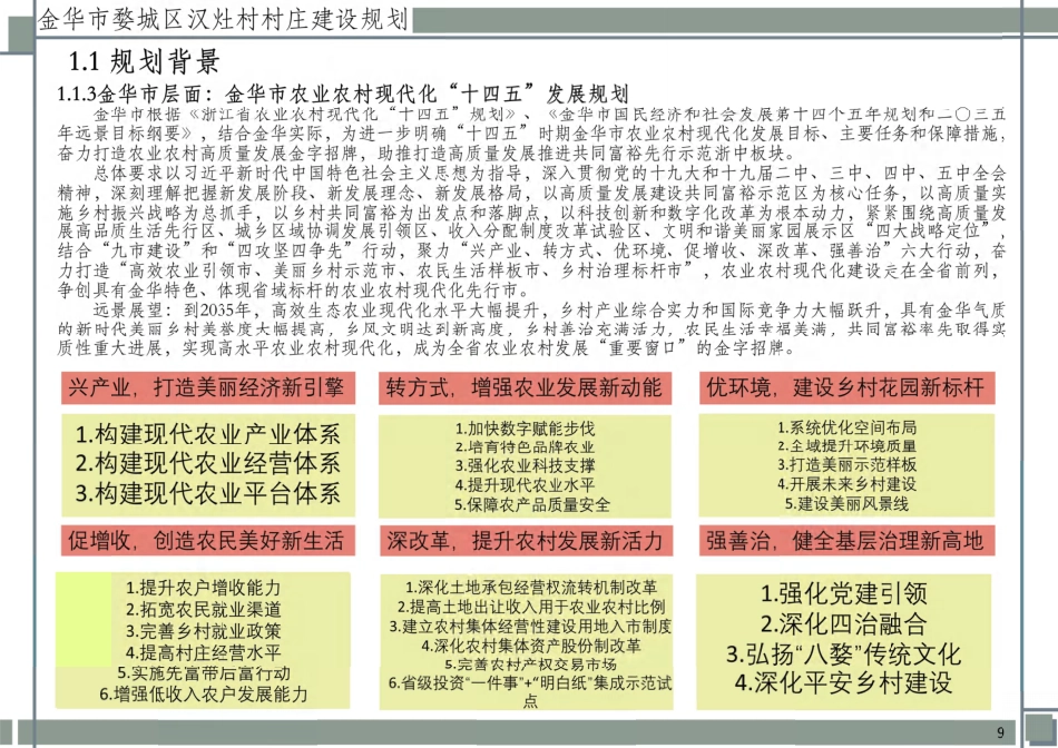 25年WP过AI城乡规划 金华市婺城区汉灶村村庄建设规划_论文答辩稿-约13002字符.pdf_第8页