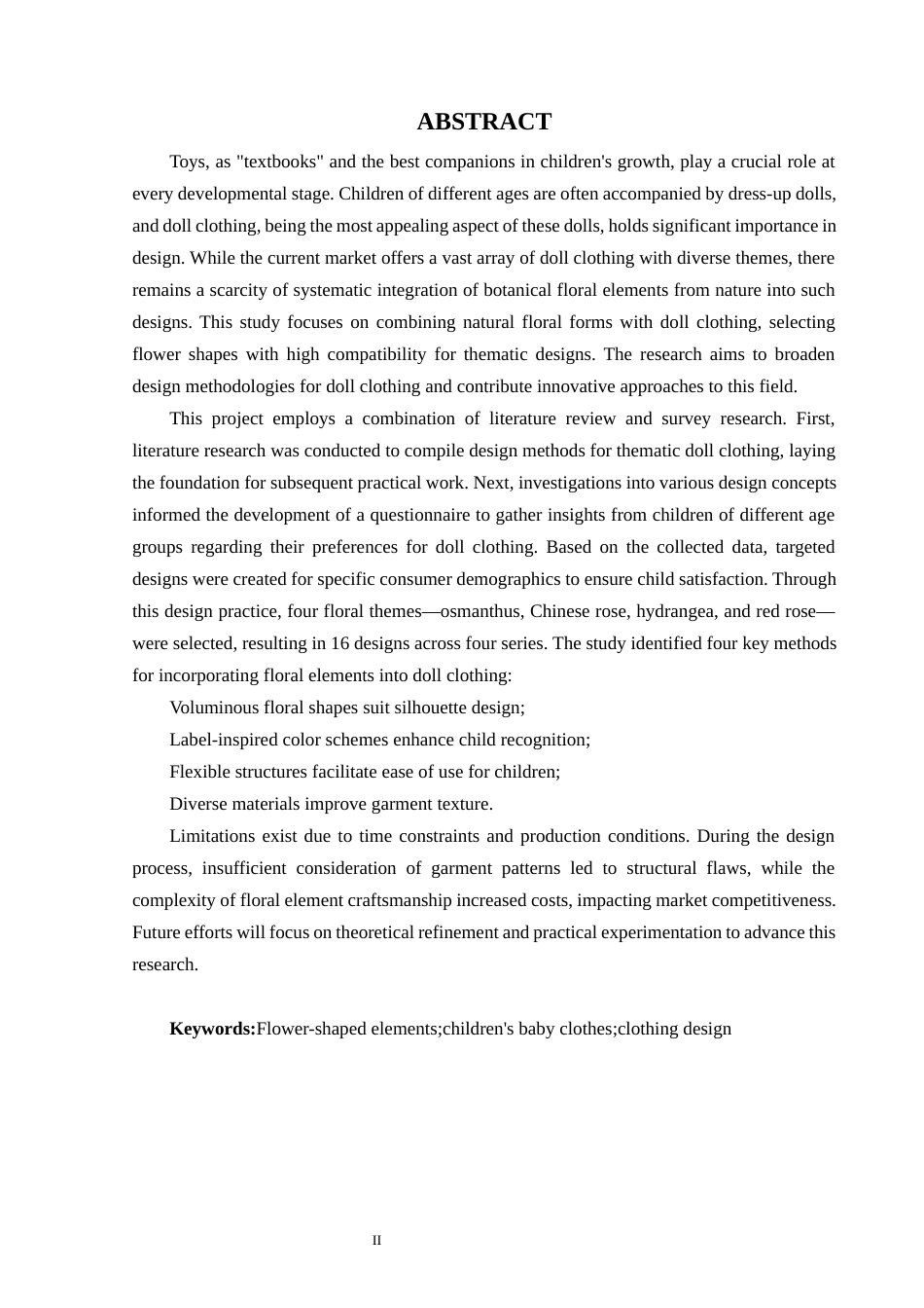 25年WP过AI动画 花形元素在儿童娃衣设计中的运用研究 答辩稿本科-约18571字符.docx_第4页