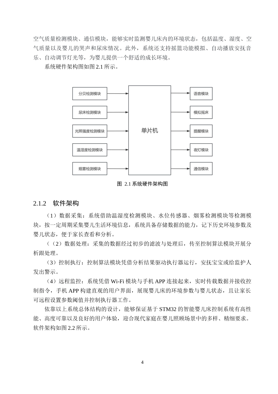 25年WP电子信息-基于STM32的智能婴儿床控制系统的设计与实现论文定稿终稿 过AI率-约16682字符.docx_第8页