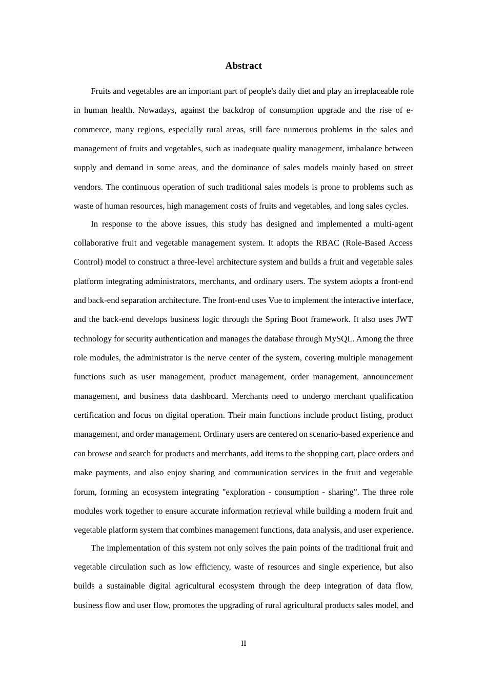 25年WP过AI率计算机科学与技术-基于JAVA的果蔬管理系统5.810定稿 -约24270字符.docx_第5页