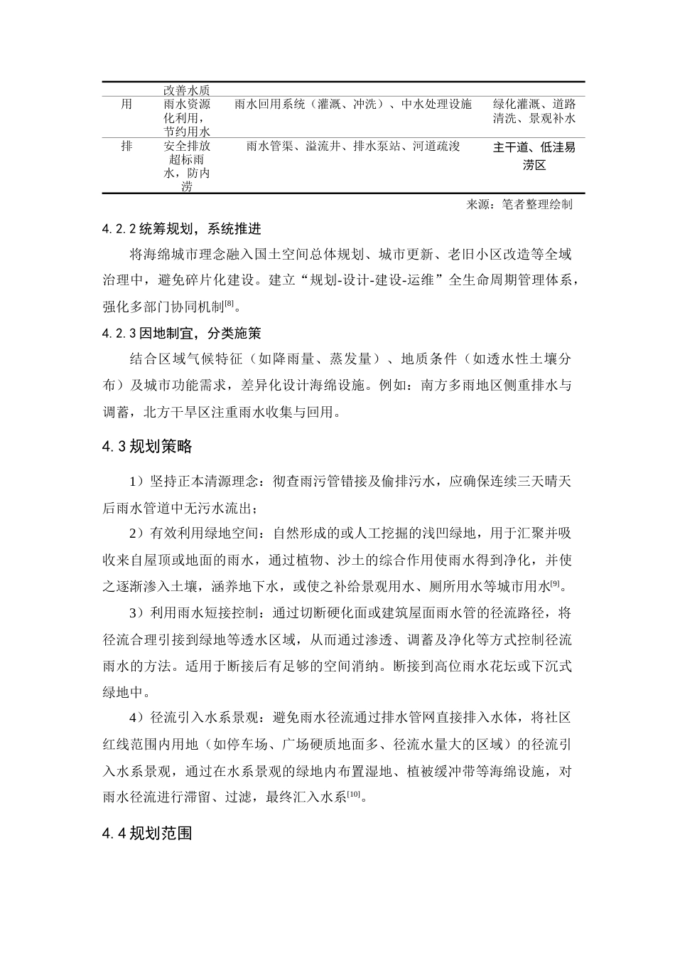 25年WP过AI人文地理与城乡规划本科 昆明西山区观音山社区海绵村庄规划设计定稿-约13216字符.docx_第10页