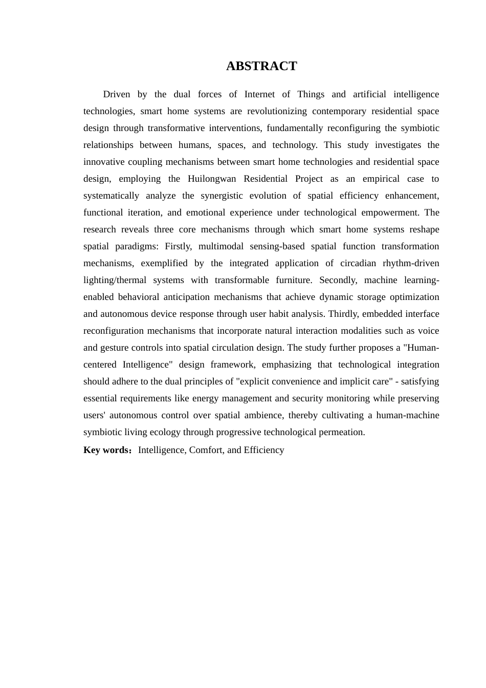 25年WP环境设计-5G时代背景下智能家居在汇龙湾住宅空间中的设计（论文）定稿定稿 过AI-约22918字符.doc_第3页
