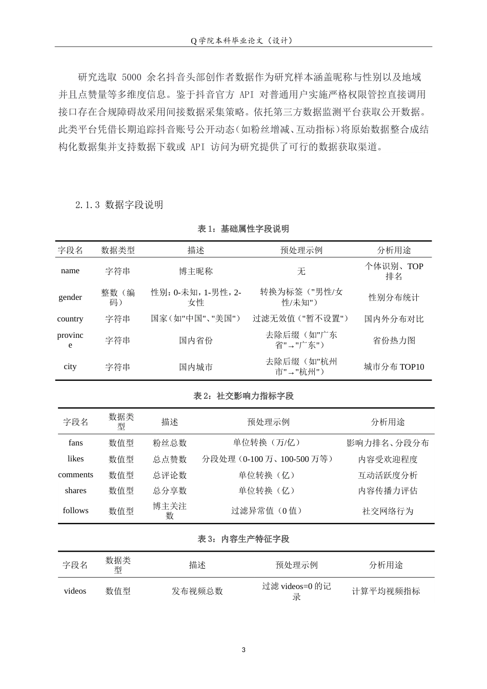 25年WP本科数据科学与大数据技术-基于python的抖音短视频数据分析与可视化5.80终稿-约16383字符.doc - 2526年 ...