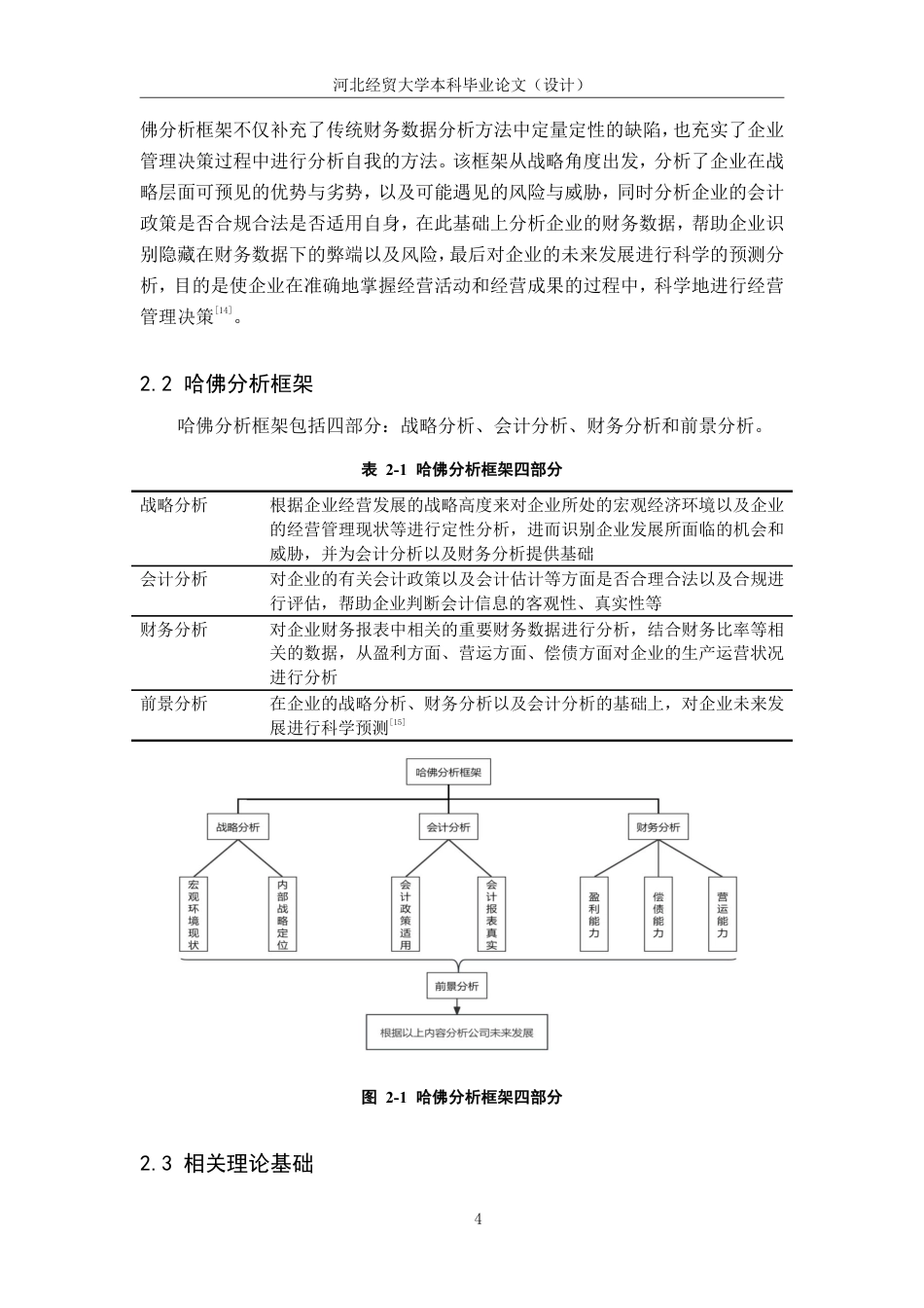 25年WP本科会计-基于哈佛分析框架下的小米集团的财务分析-论文终稿定稿 过AI率-约21367字符.pdf_第8页