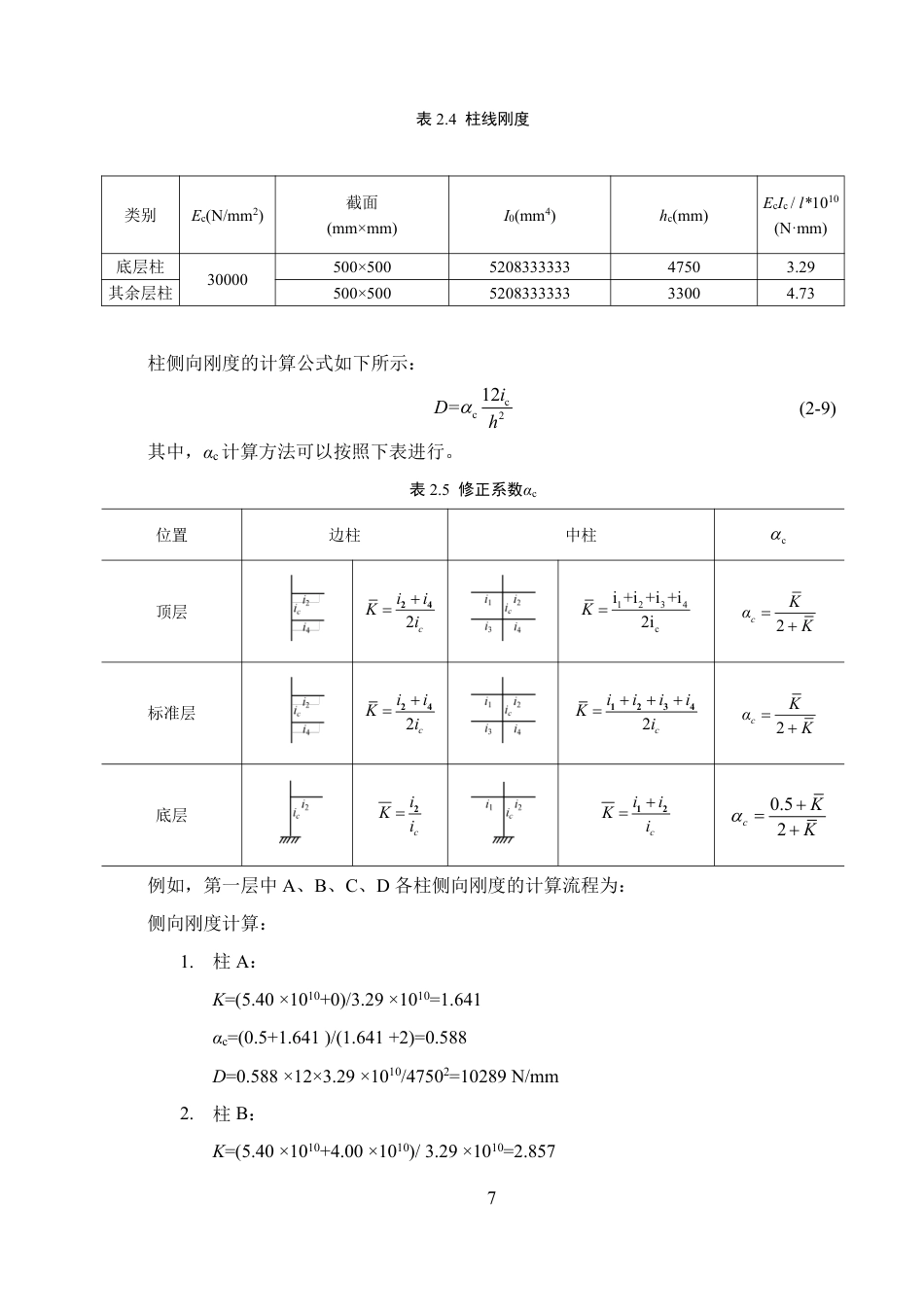 25年WP土木工程本科-广东省云浮市品意办公楼结构设计成果定稿 过AI-约101636字符.pdf_第10页