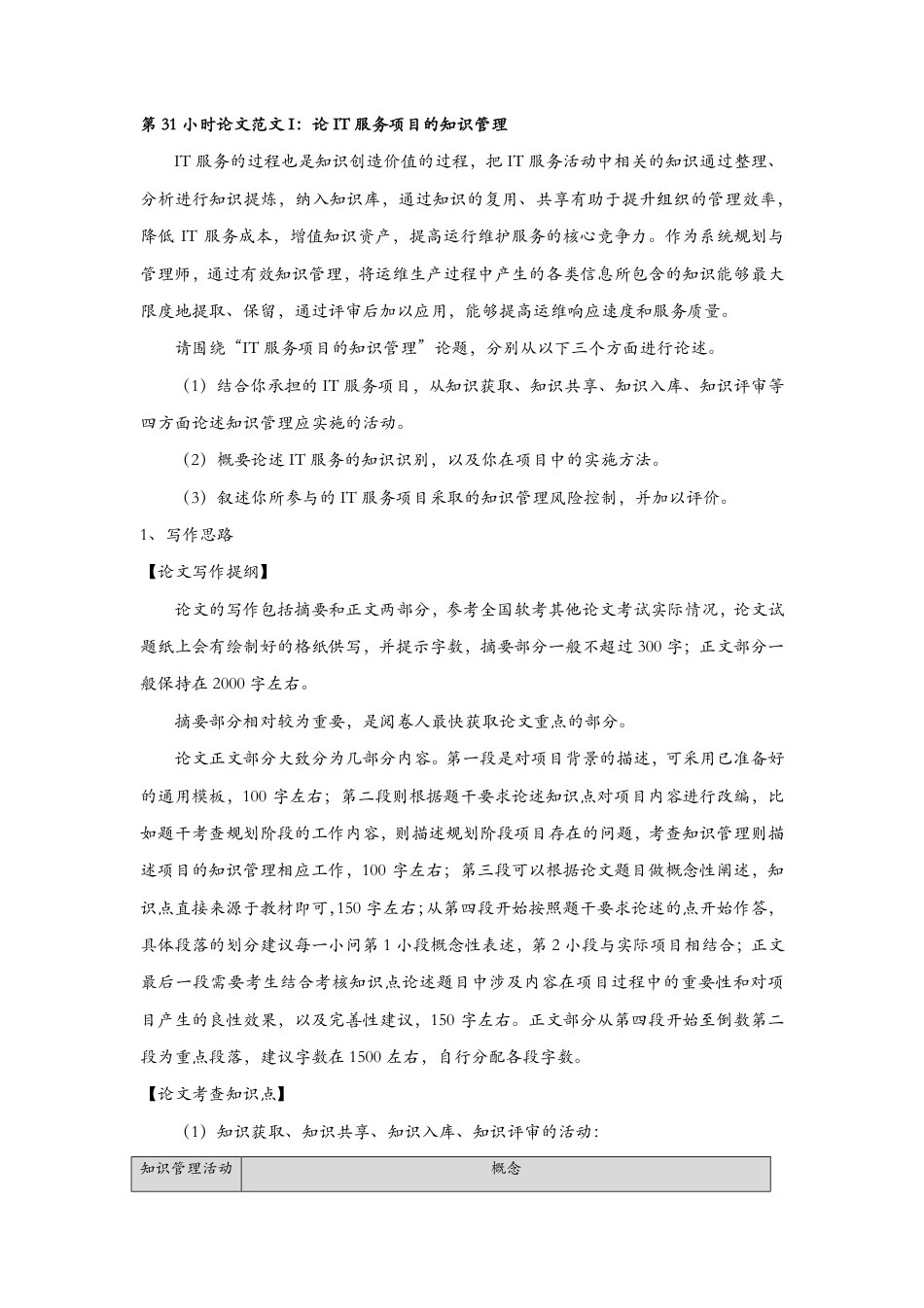 论文范文【IT服务项目的知识管理】-约4370字符.pdf_第1页