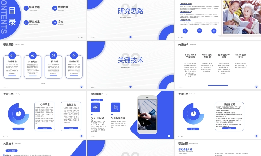 24年答辩PPT-基于物联网的独居老人健康监护系统的设计与实现.pptx