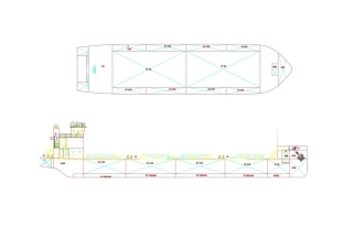 25年WP过AI船舶与海洋工程-3000t级散货船总体设计 附件总布置图静水力曲线图+A4.docx