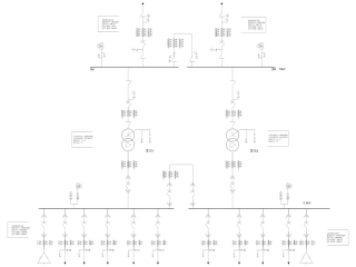 25年WP过AI电气自动化本科-工厂10kV车间变电所电气部分设计 附件主接线图.PDF
