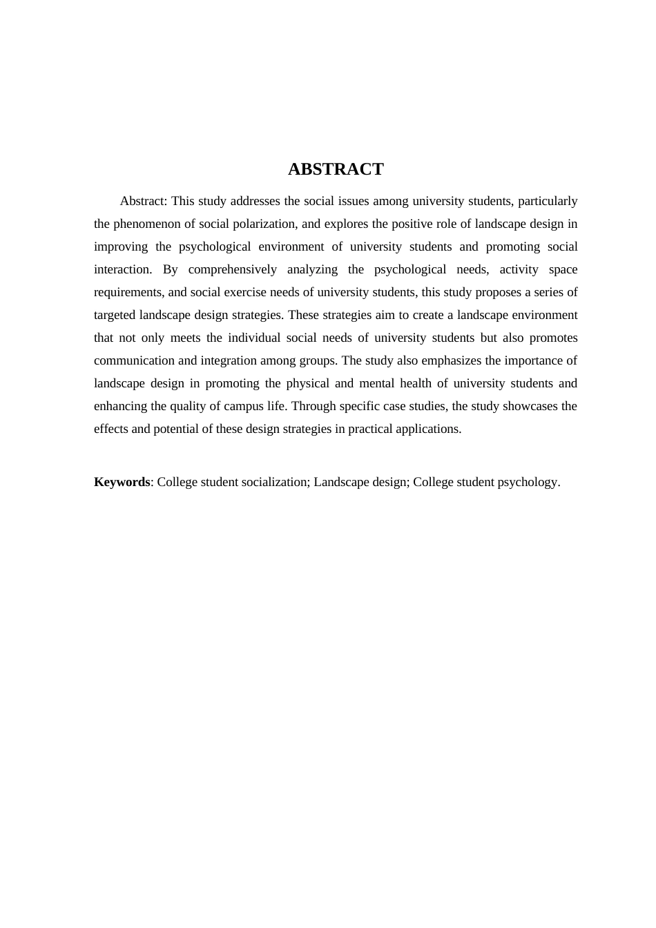 24年WP本科环境设计 基于大学生社交问题下的广场景观设计定稿-约20949字符.docx_第9页