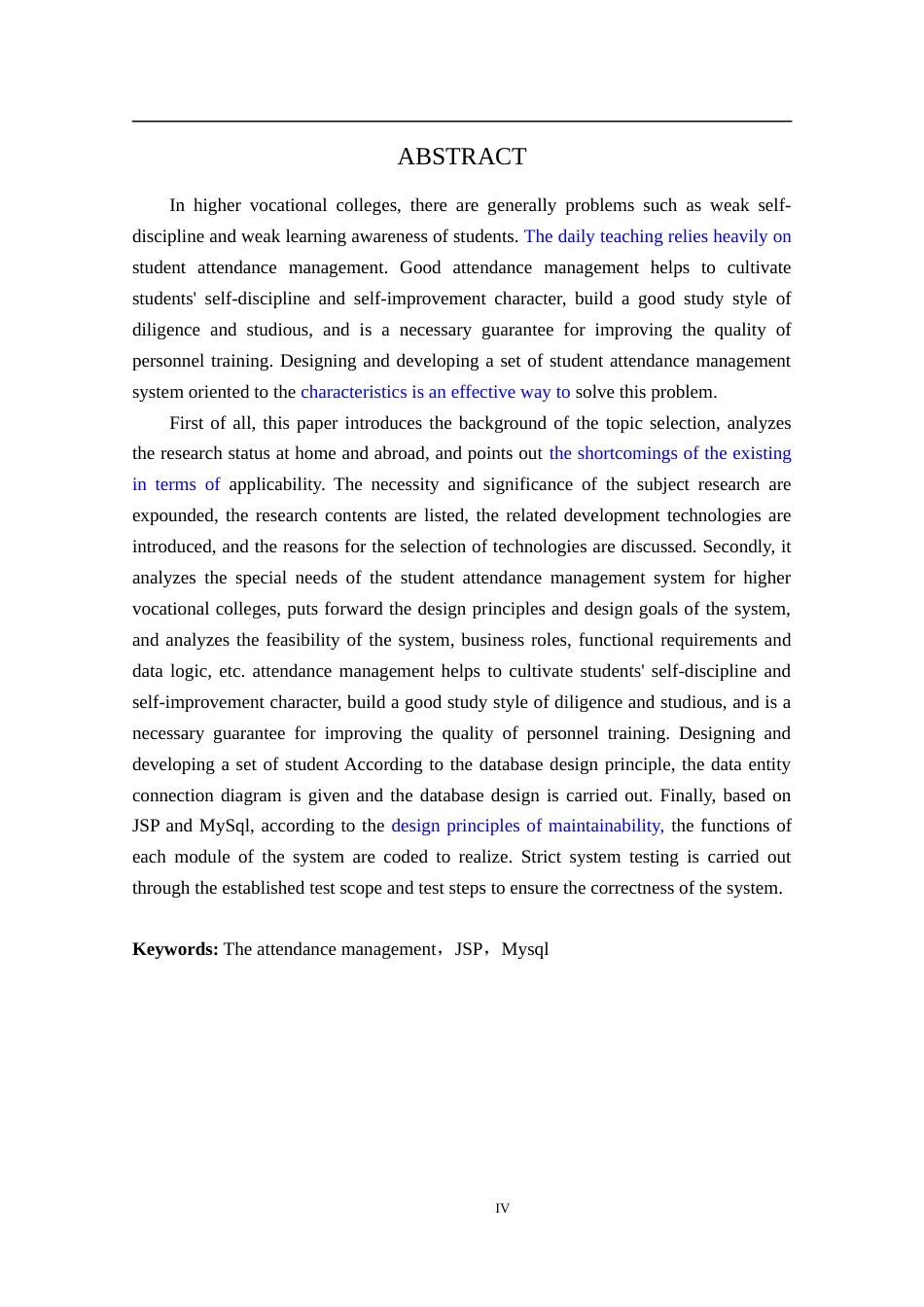 22年WP 基于JavaWeb的学生考勤管理系统的设计与实现-约796字符.docx_第4页