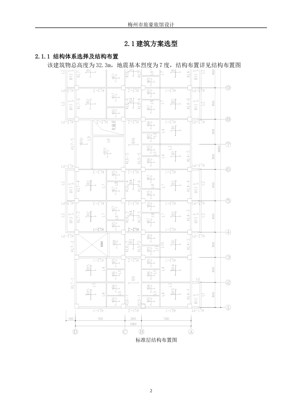 22年WP 梅州市豪华旅馆设计-约124844字符.docx_第2页