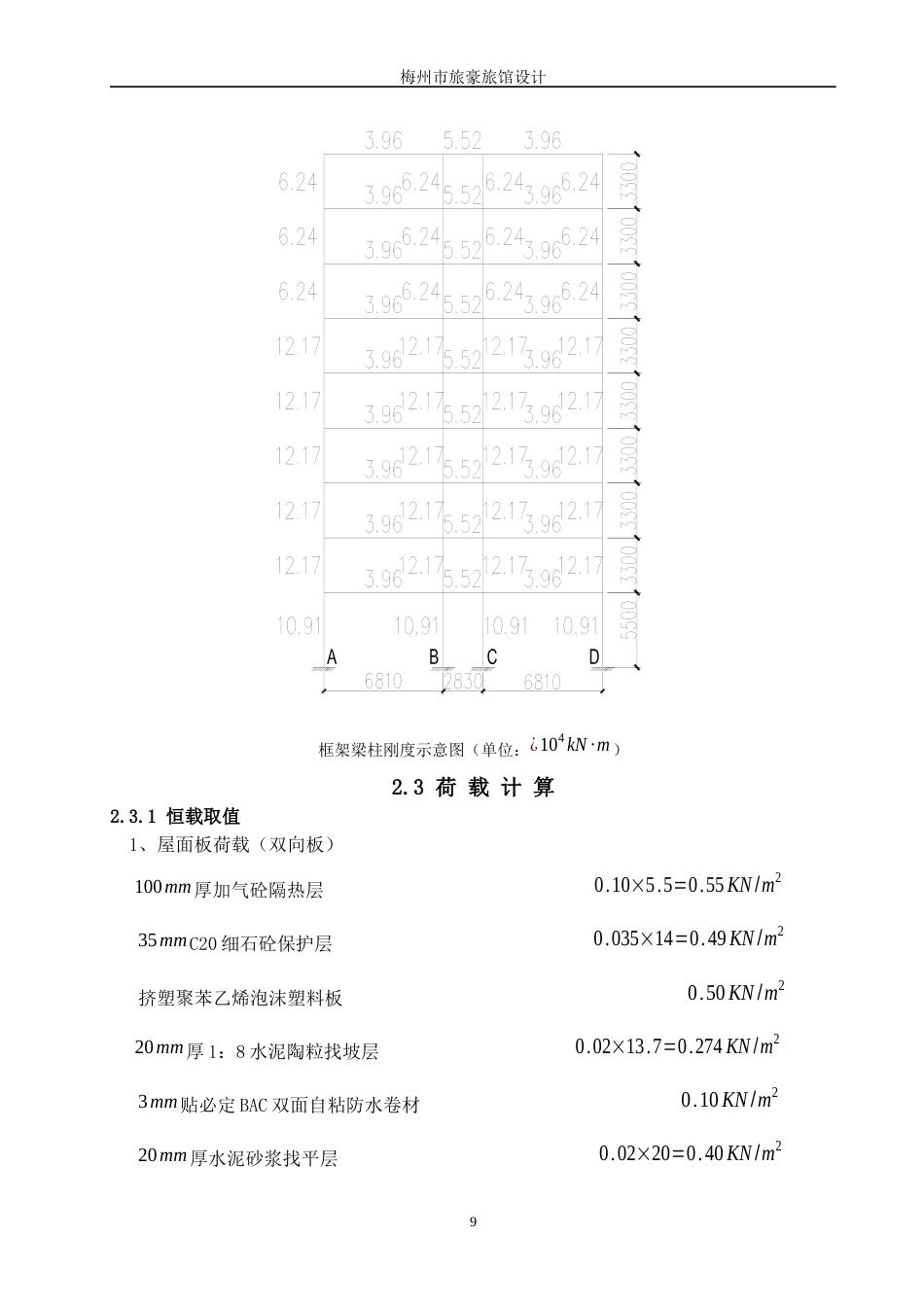 22年WP 梅州市豪华旅馆设计-约124844字符.docx_第9页