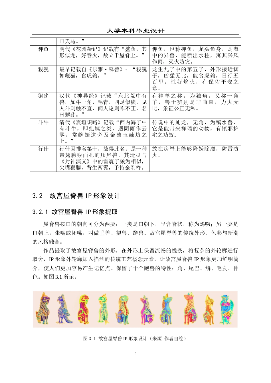 23年WP 视觉传达设计_故宫屋脊兽IP形象设计-约9040字符.docx_第8页