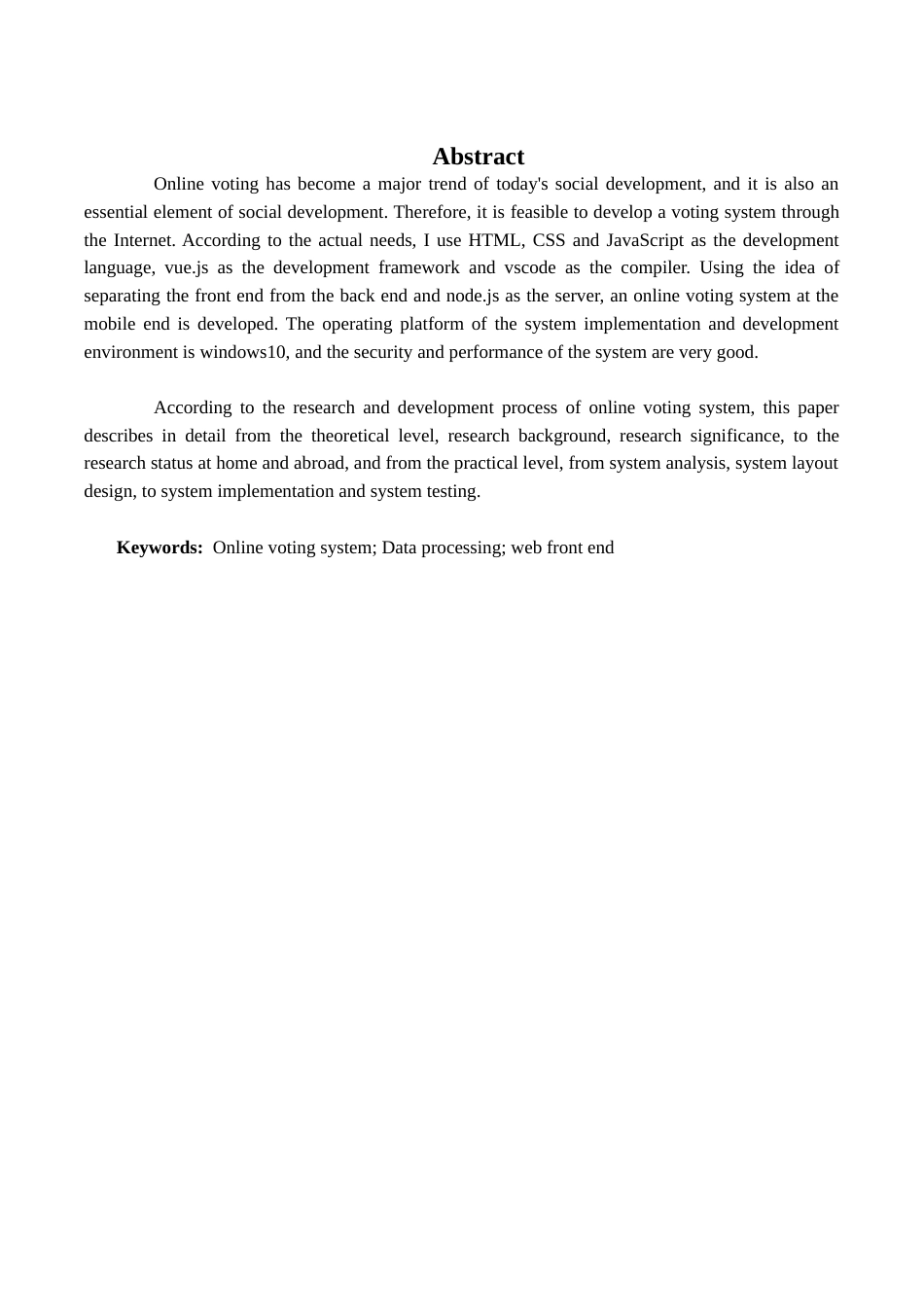22年WP终稿 基于WEB的在线投票系统的设计与实现-约11434字符.docx_第4页