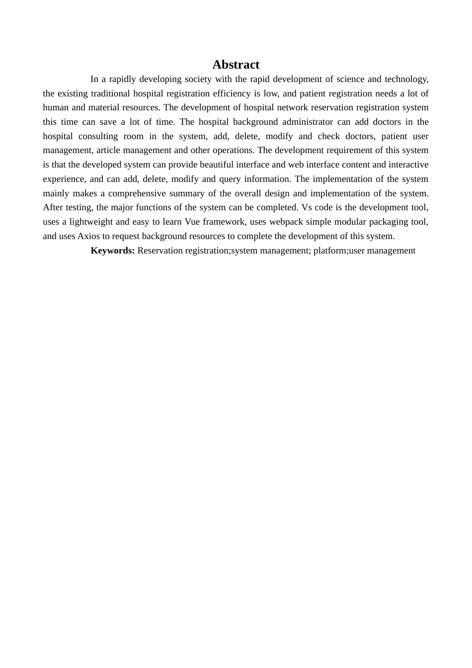 22年WP终稿 基于web的医疗预约系统的设计与实现-约8776字符.docx_第4页