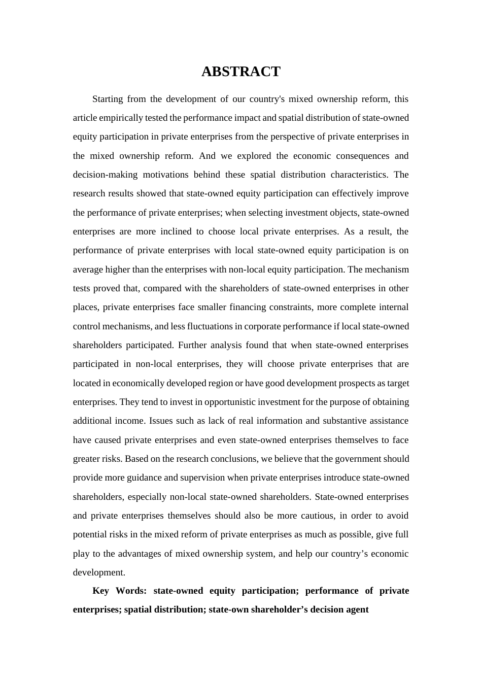22年WP 国资参股民营企业的空间分布及动因研究_初稿提交-约38953字符.docx_第4页