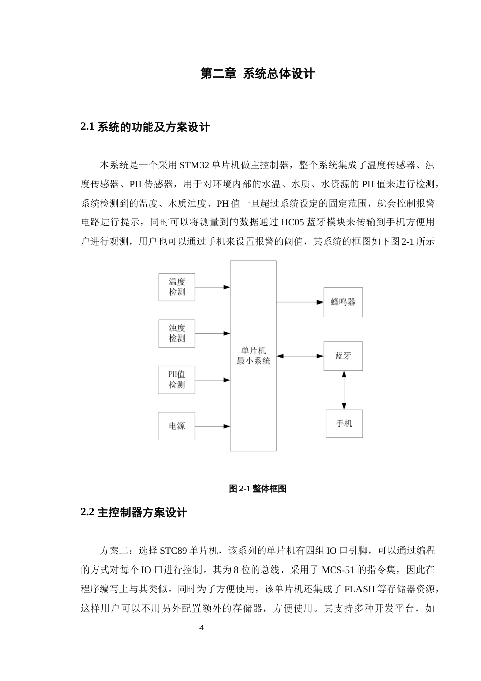 22年WP 基于STM32的水质在线监测系统-约12838字符.docx_第7页