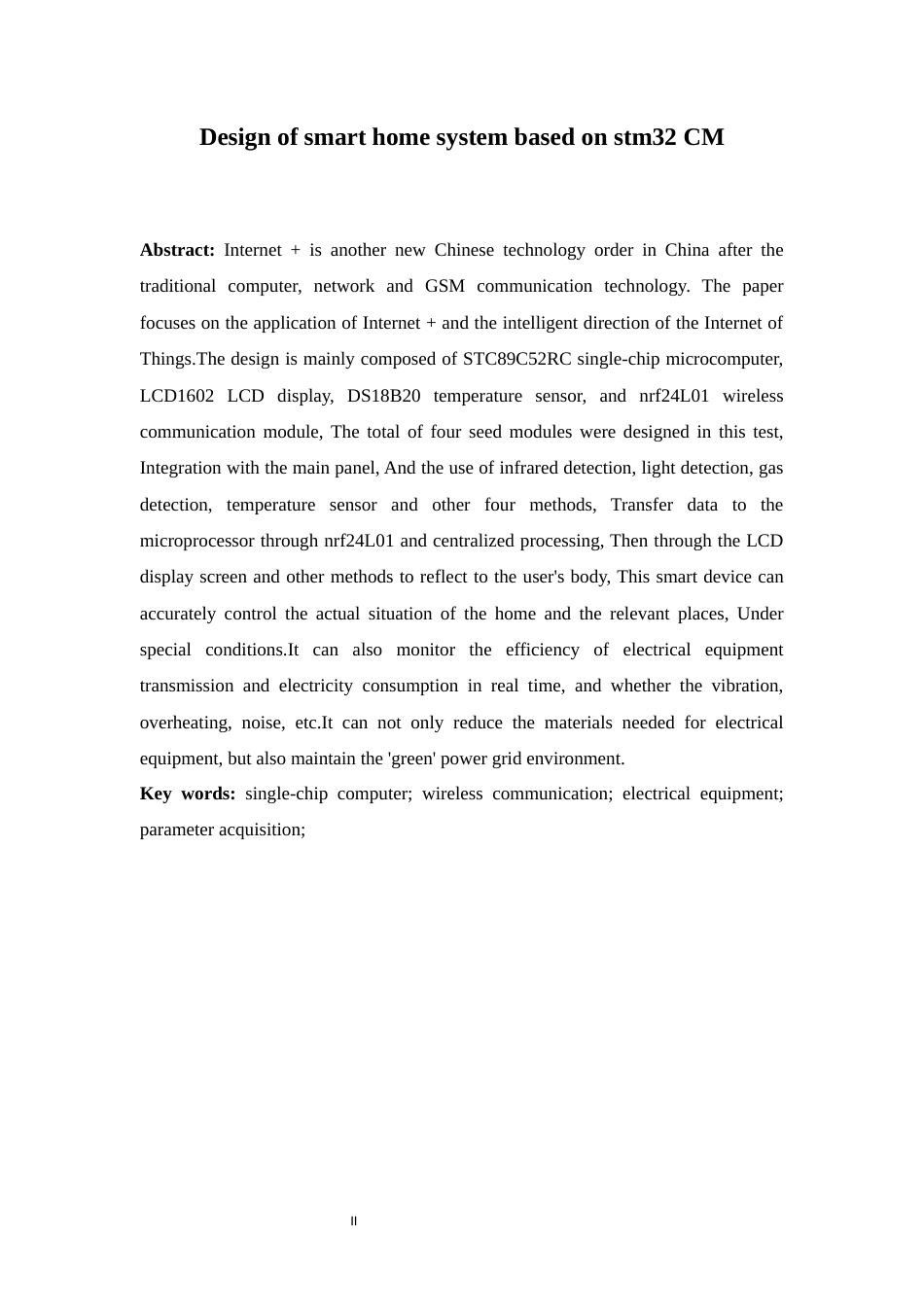 22年WP终稿 基于无线通信的电气设备参数采集设计-约18729字符.docx_第3页