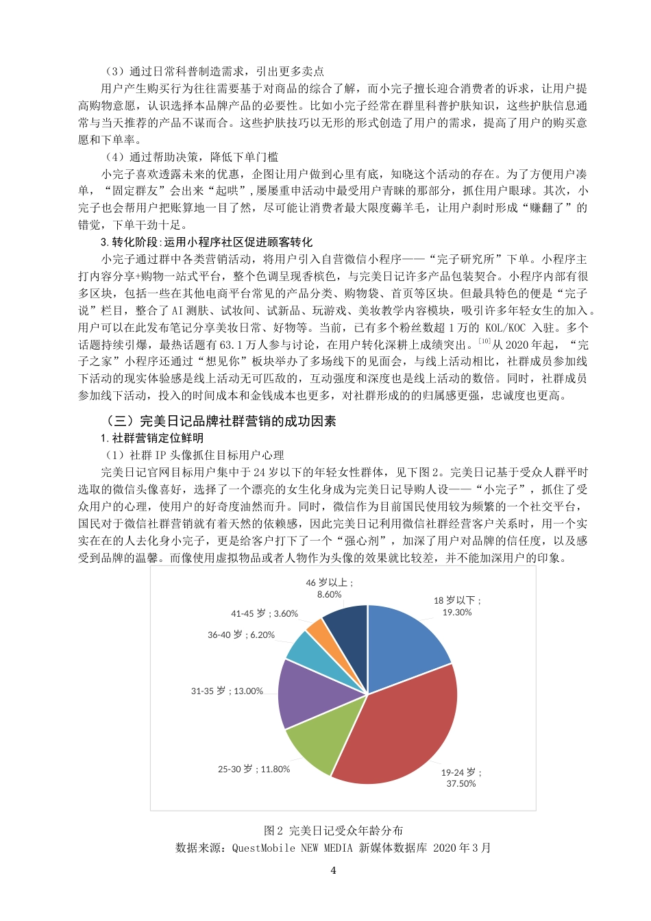 22年WP 完美日记社群营销策略探析-约11040字符.docx_第4页