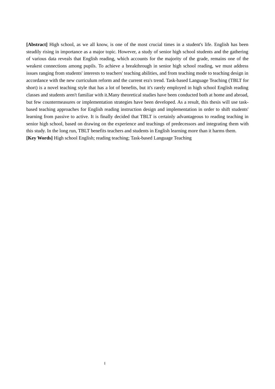 22年WP终稿 On the Application of TBLT to Teaching of English Reading in Senior High School-约77075字符.docx_第4页