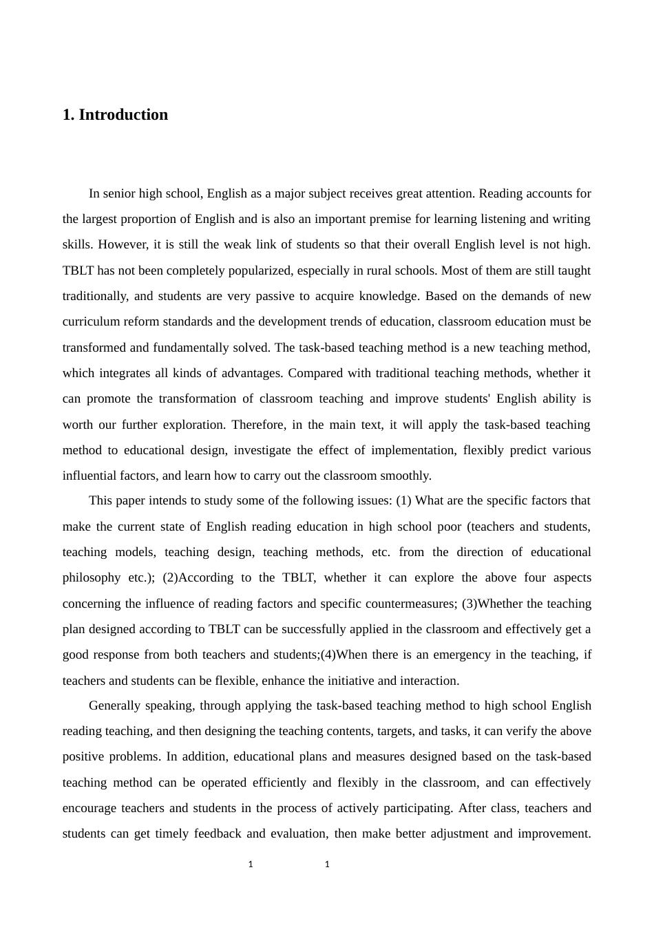 22年WP终稿 On the Application of TBLT to Teaching of English Reading in Senior High School-约77075字符.docx_第6页