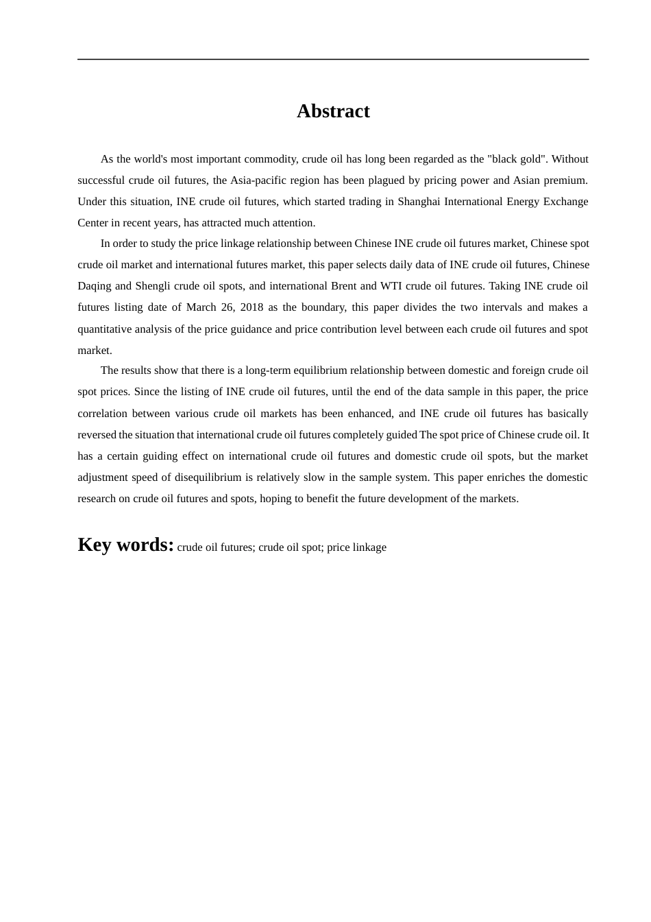 22年WP 国内外原油期现货价格联动实证研究-约27933字符.docx_第2页