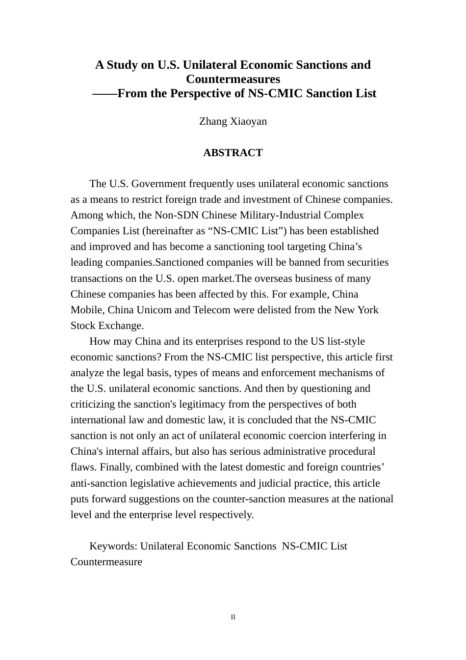 22年WP 美国单边经济制裁与反制裁措施研究 ——以NS-CMIC制裁清单为视角-约27089字符.docx_第4页