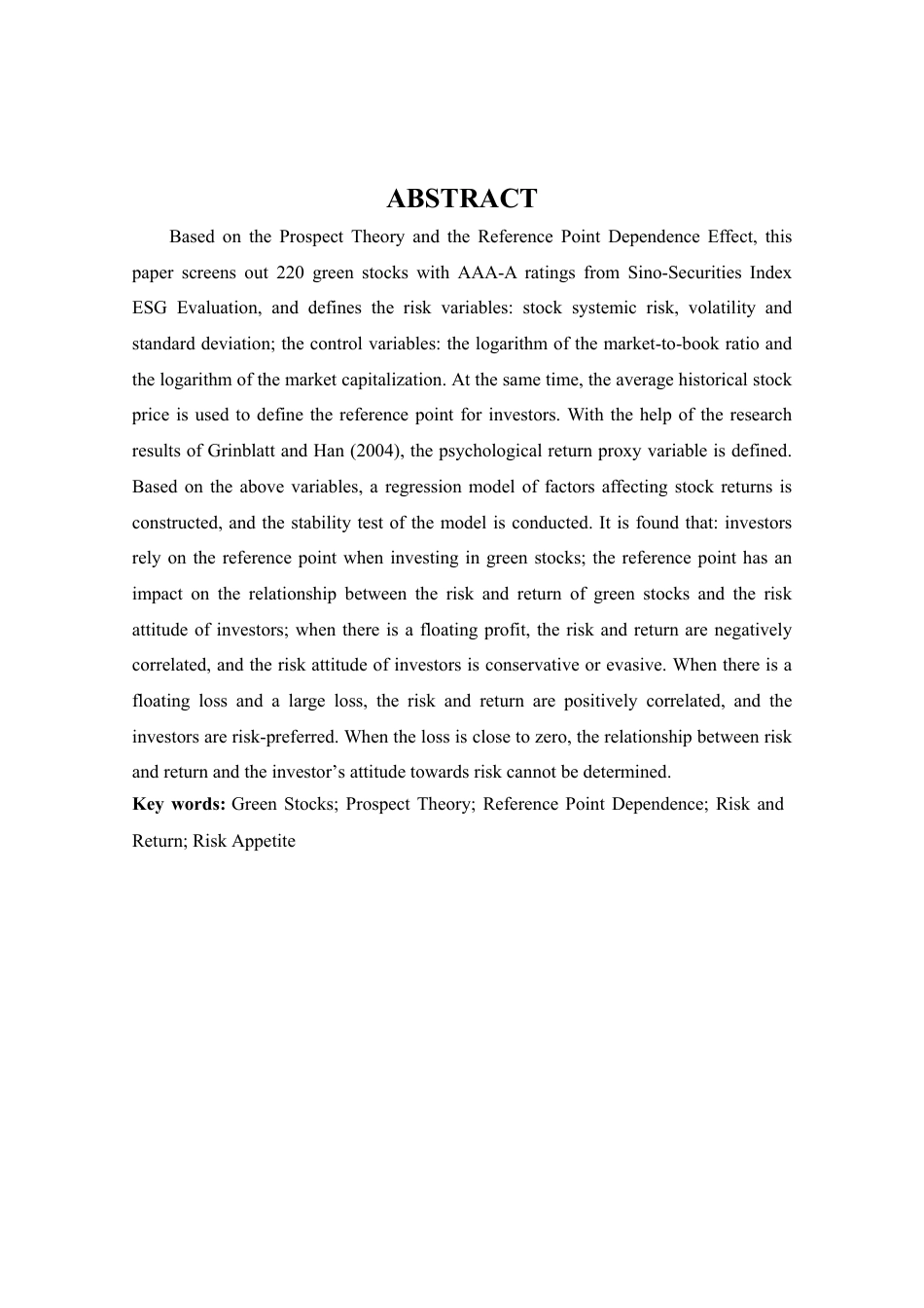 22年WP 绿色股票投资的参考点依赖-约25863字符.pdf_第4页