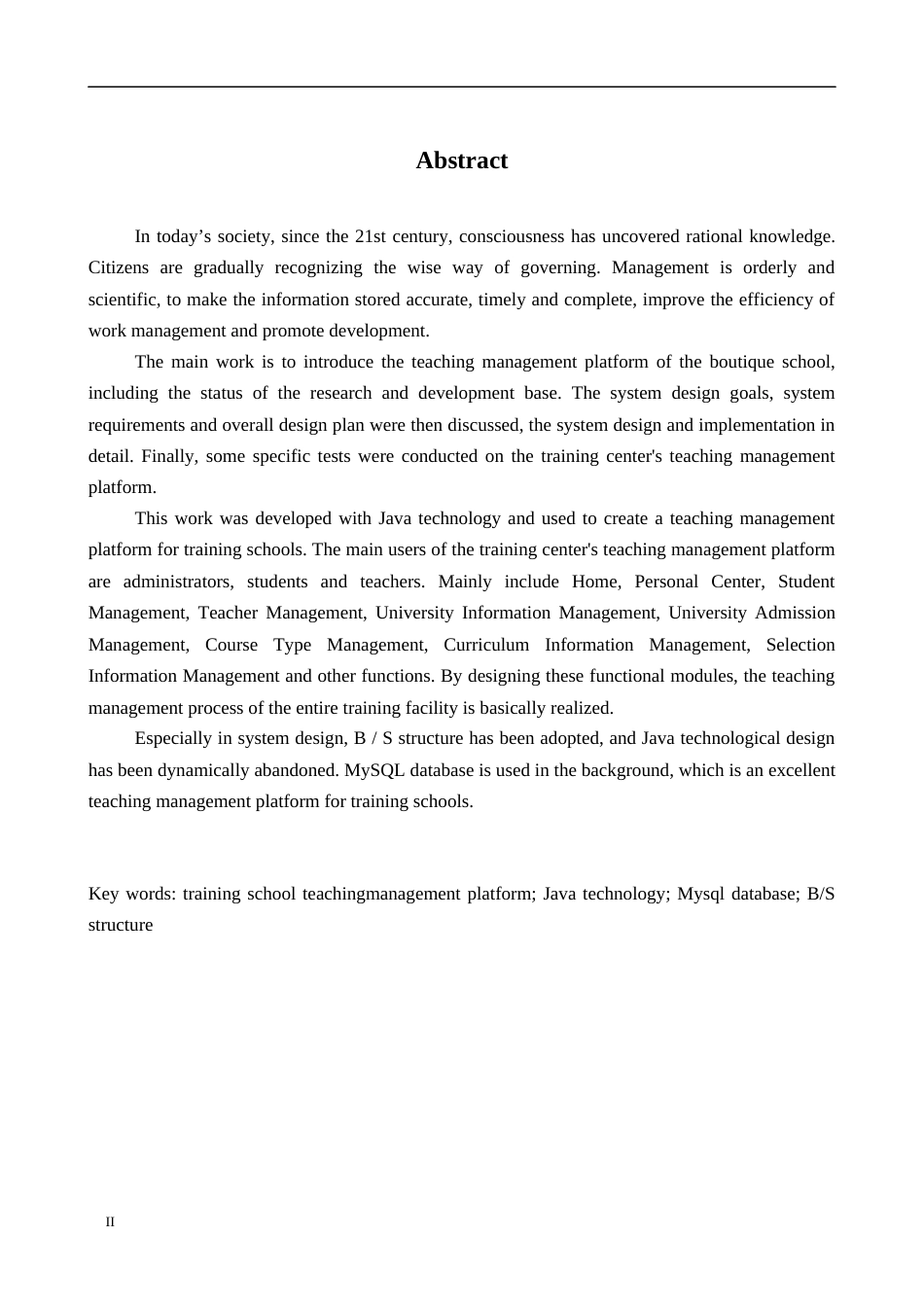 22年WP 乐思培训学校管理系统的设计与实现-约15631字符.docx_第2页
