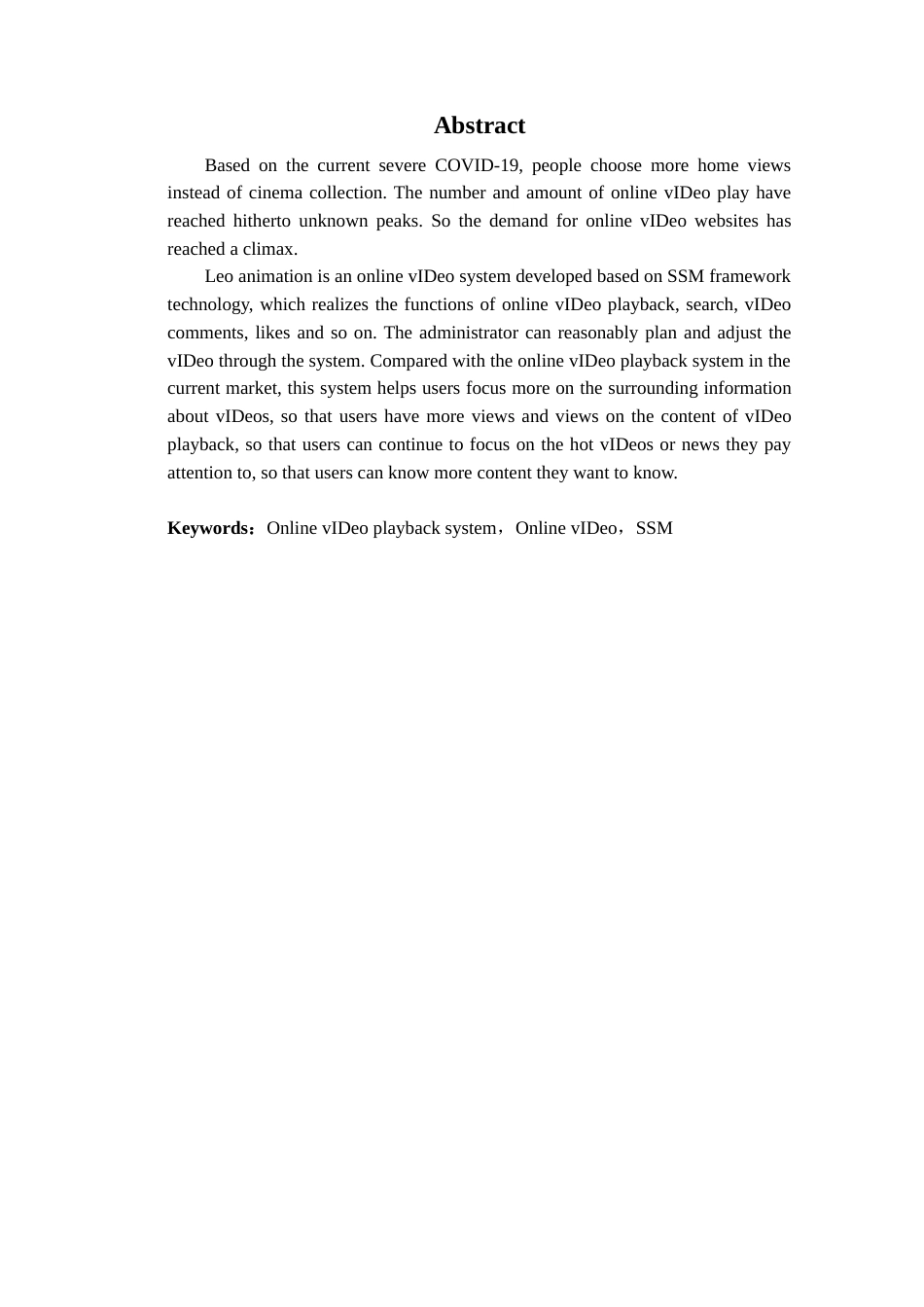 22年WP终稿 基于SSM的在线视频播放系统的设计与实现-约14137字符.docx_第2页
