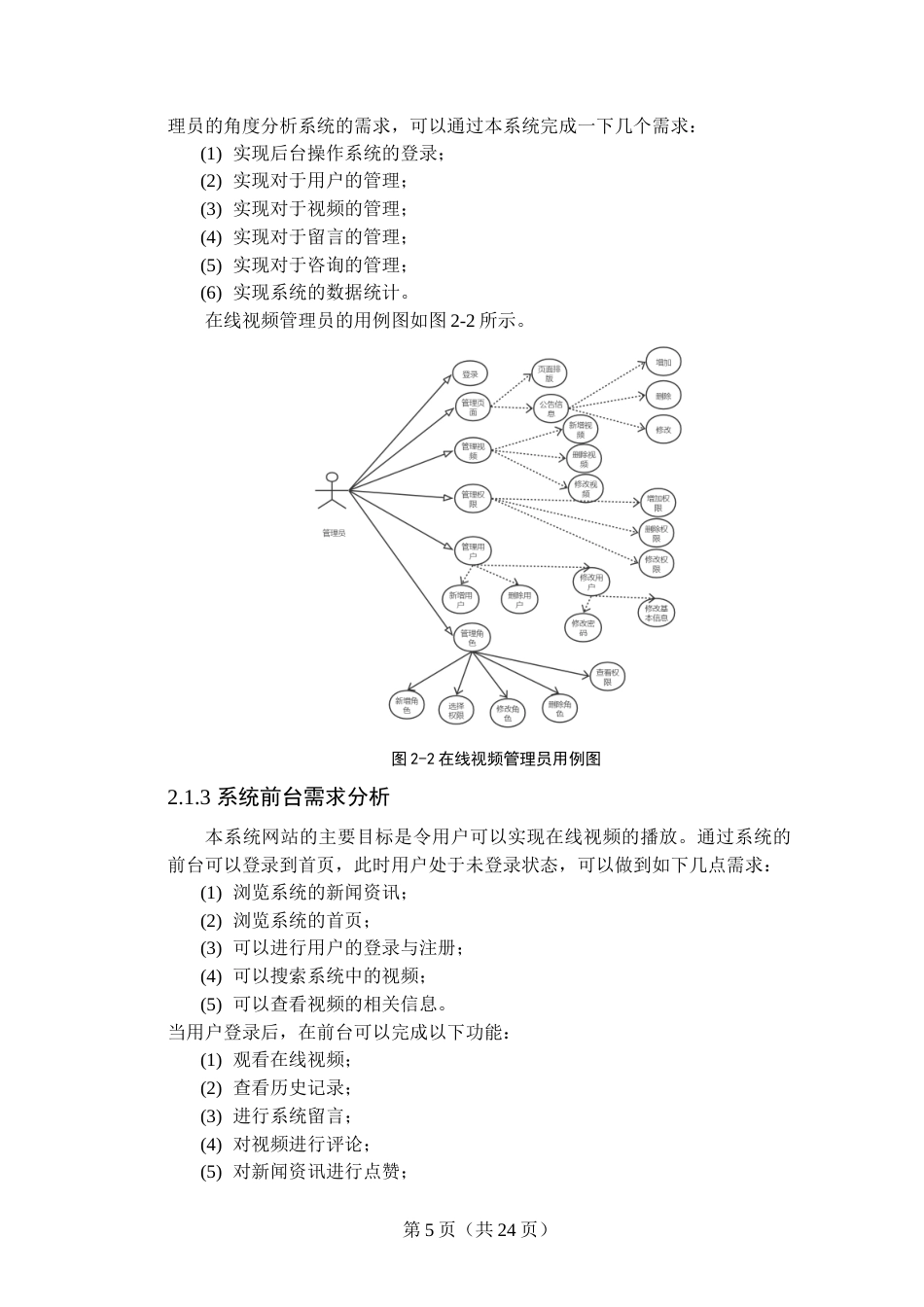22年WP终稿 基于SSM的在线视频播放系统的设计与实现-约14137字符.docx_第8页
