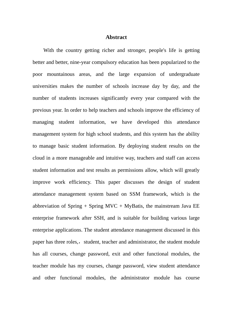 22年WP 大学生手机考勤系统设计及实现-约11424字符.docx_第3页