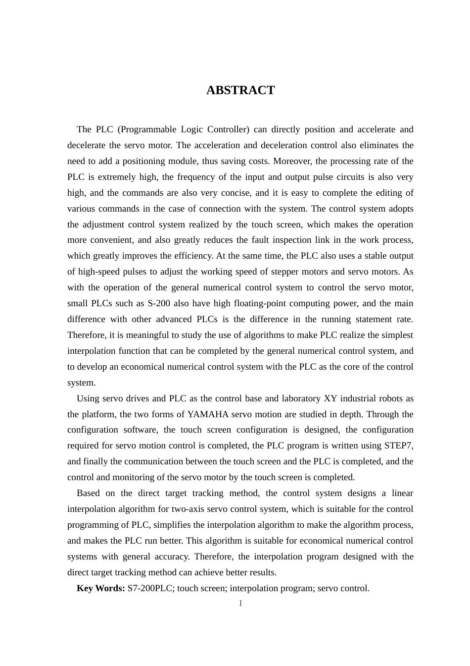 22年WP 基于PLC的两轴伺服控制系统设计-约16764字符.docx_第5页