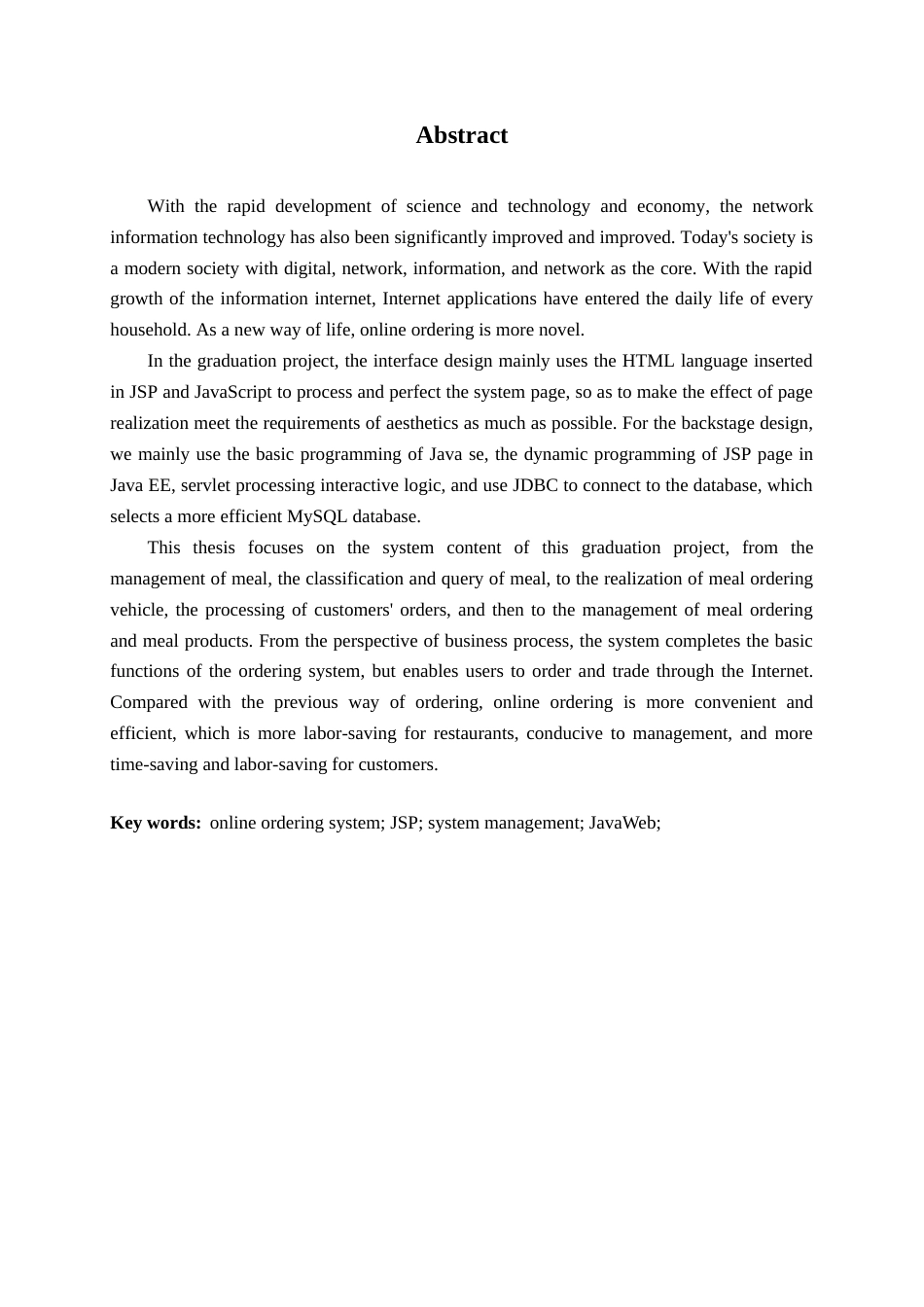 22年WP 基于web的网上订餐系统的设计与实现-约36345字符.docx_第3页