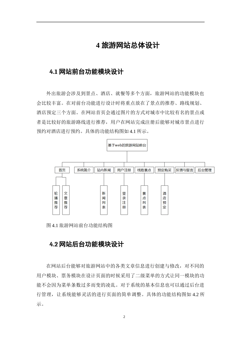 22年WP 基于web的旅游网站设计与开发-约13782字符.docx_第9页