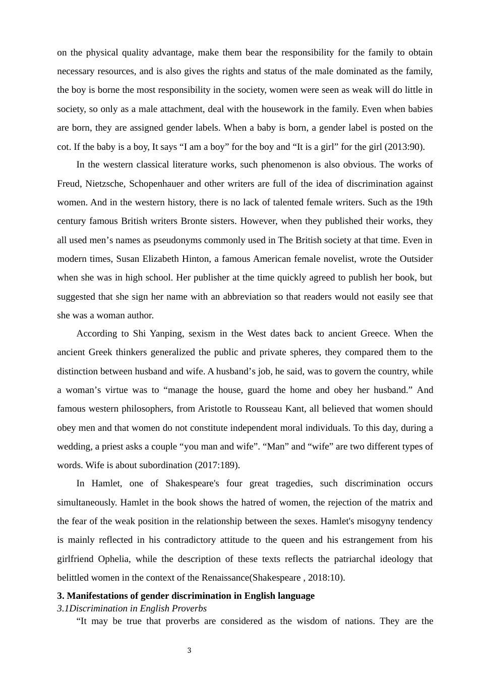 22年WP终稿 A Study on Gender Discrimination in English Language from A Cultural Perspective-约20687字符.docx_第3页