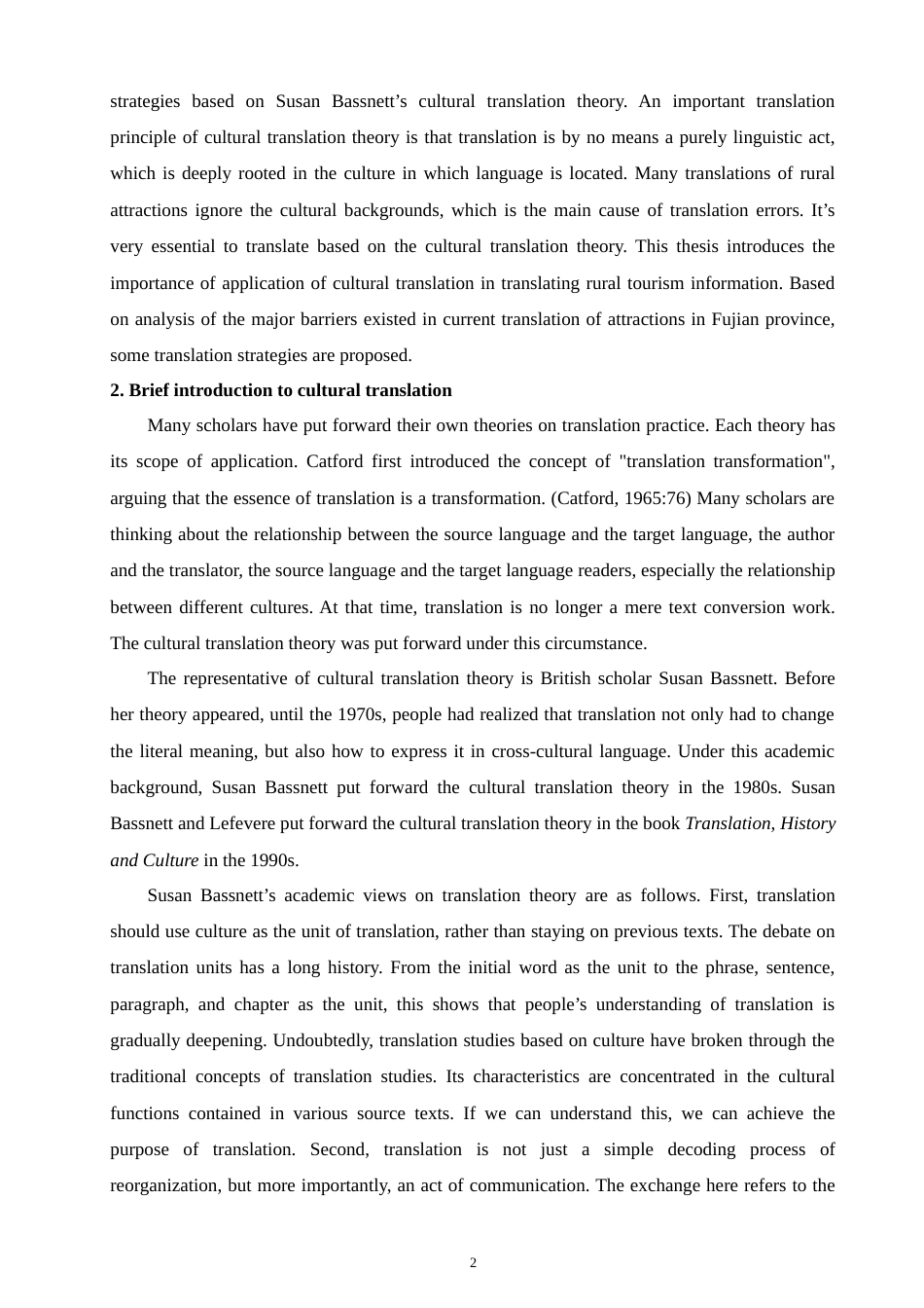22年WP Translation of Rural Tourism Information from the Perspective of Cultural Translation Theory ----A Case Study of Fujian Province-约27735字符.docx_第2页