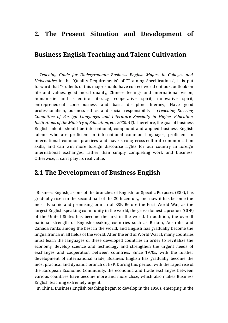 22年WP Teaching strategy and exploration of Business English in Convergence Media-约40203字符.docx_第4页