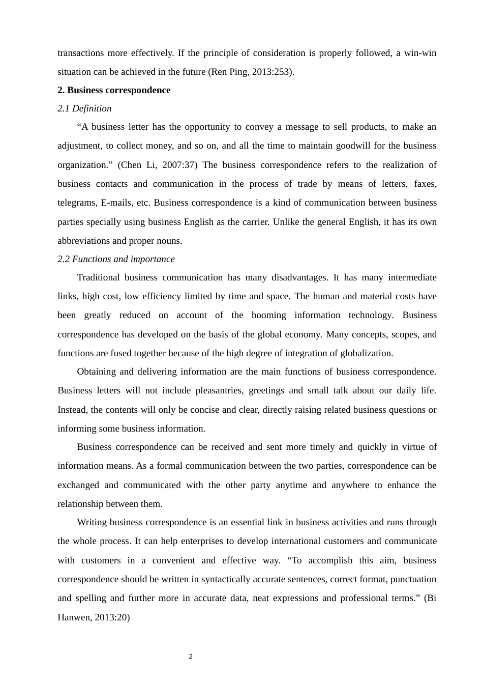 22年WP终稿 A Study on the Application of Consideration Principle in  Business Correspondence-约22258字符.docx_第2页